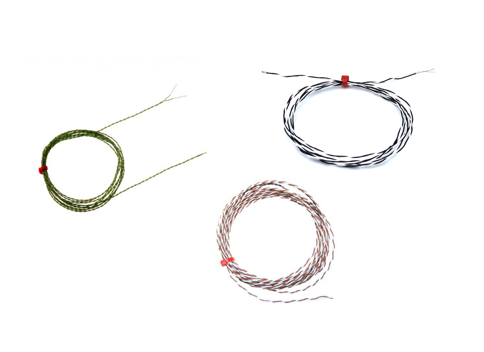PTFE insulated Twin Twisted IEC Exposed Junction Thermocouple with Bare Tails