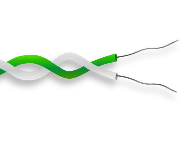 PFA Insulated Thermocouple Cable / Wire IEC