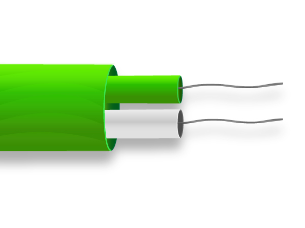 PFA Flat Pair Thermocouple Cable / Wire IEC