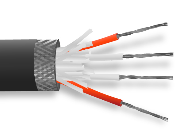 PFA Insulated PRT sensor Cable / Wire