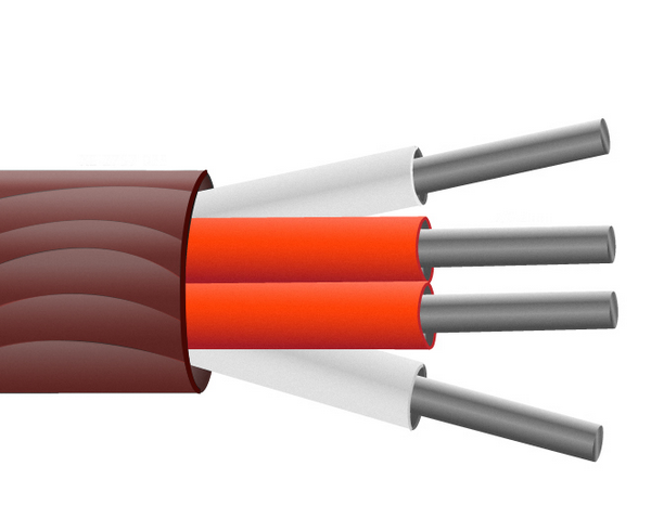 Silicone Rubber Insulated PRT Sensor Cable / Wire