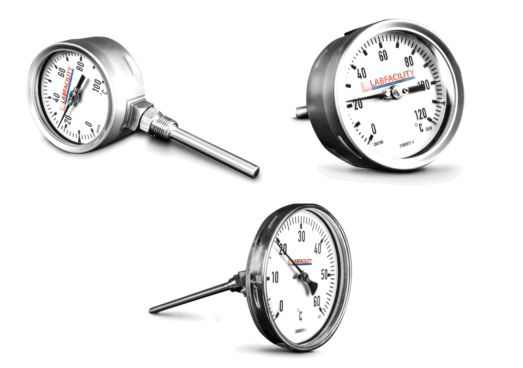 Bi-Metal Thermometer Temperature Gauges