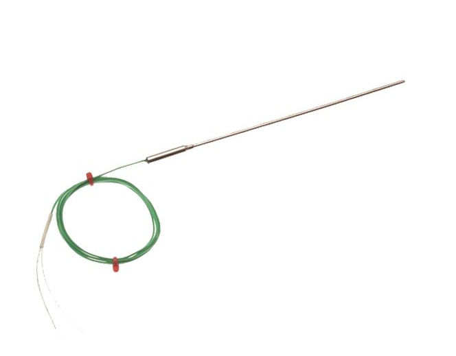 0.75mm Diameter Plain pot seal with 1 Metre of PFA insulated lead, 7/0.2mm flat pair with IEC tails - Insulated Junction