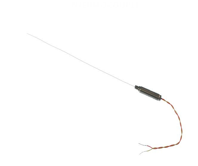 ANSI 0.5mm Diameter Mineral Insulated Thermocouple with ANSI threaded pot & tails