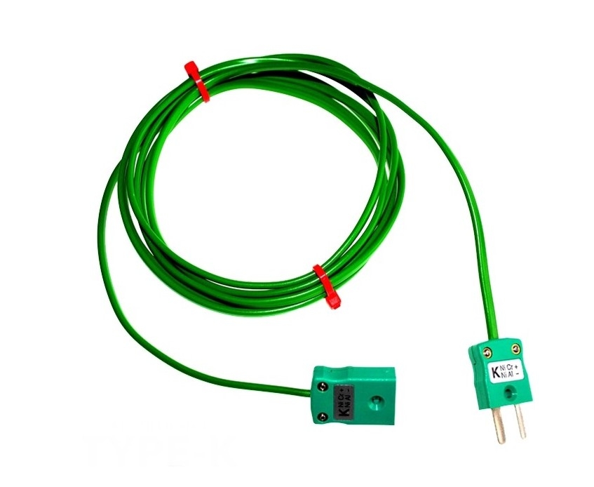 PVC insulated Cable / Wire with MINIATURE Thermocouple Plugs & Sockets IEC