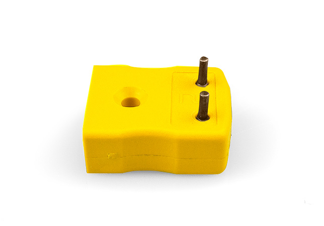 PCB Mounting Thermocouple Connector Sockets with Brass Pins