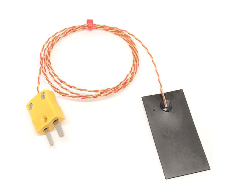 ANSI Type K Magnetic Strip Thermocouple, PFA Insulated with Miniature Plug