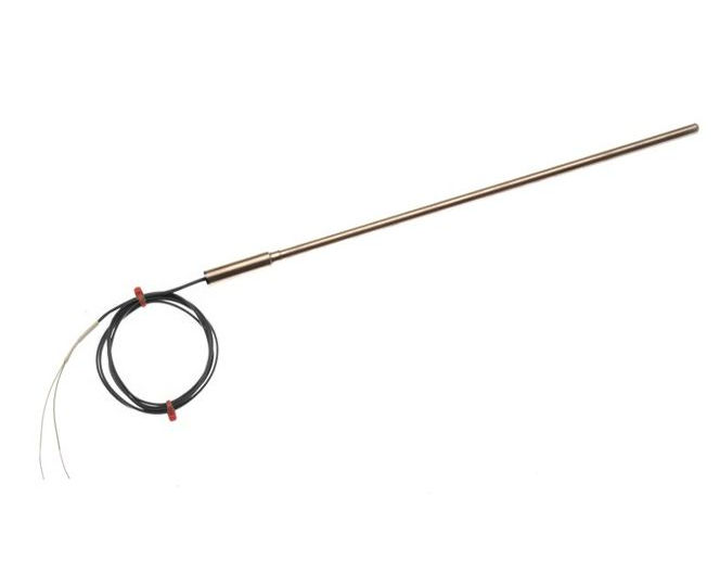 IEC Mineral Insulated Thermocouple with Plain Pot Seal and 1m of PFA Insulated IEC Lead - Type J