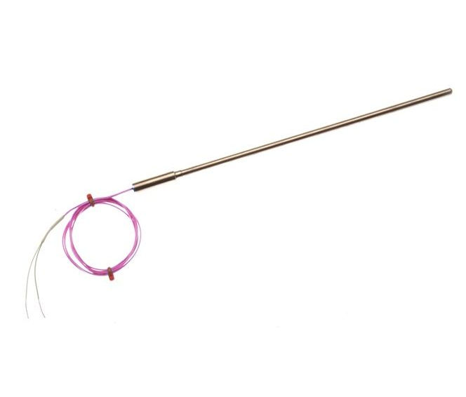 IEC Mineral Insulated Thermocouple with Plain Pot Seal and 1m of PFA Insulated IEC Lead - Type N