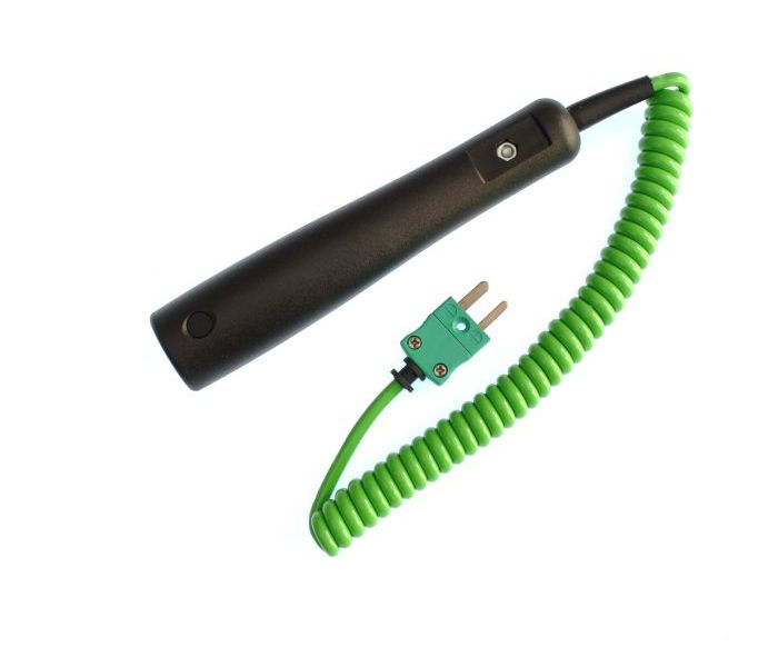 Interchangeable thermometer probe handle Type K