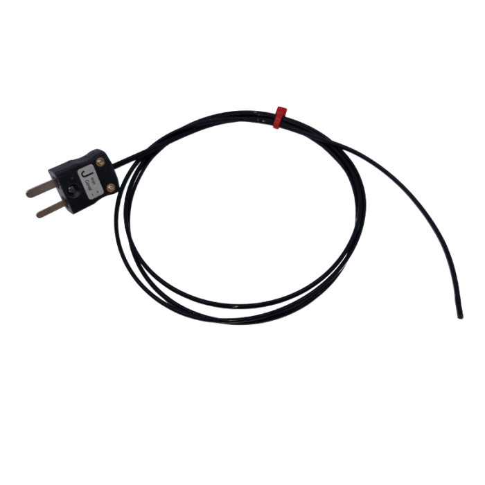 Hermetically Sealed Wire Thermocouple IEC Type J with Miniature Plug Termination