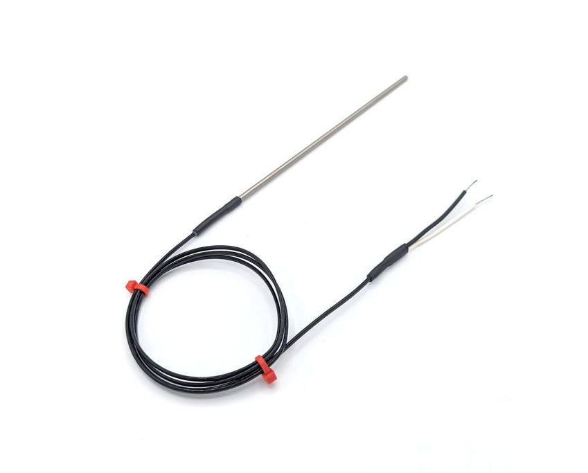 IEC Fabricated Tube Thermocouples with Crimp Seal and Lead Wire - Type J - 4.5mm Sheath Diameter