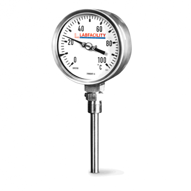 BiMetal Thermometer Temperature Gauges Bottom Entry Style with 1/2