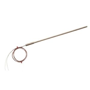 IEC Mineral Insulated Thermocouple with Plain Pot Seal and 1m of PFA Insulated IEC Lead - Type T - 1.5mm x 250mm