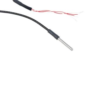 General Purpose Pt100 Probe with PFA lead - Type PRT - 3.0mm probe diameter - 25mm probe length - 2M cable length