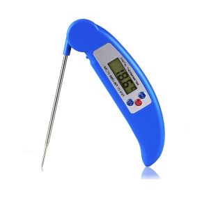 Blue Folding Probe Thermometer