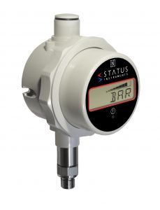 Status DM650PM - Side Mounted 0-30 bar Pressure & Temperature Indicator With Data Logging, Alarm & Messaging
