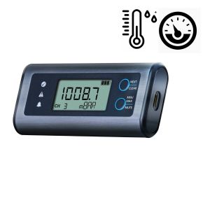 Lascar EL-SIE-6+ High Accuracy Temperature, Humidity and Air Pressure USB Data Logger - No software required, multi-platform