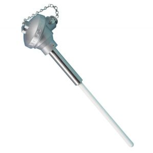 Ceramic Kiln Thermocouples For High Temperature (1400°C) with Aluminous Porcelain sheaths - Types K,N