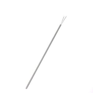 0.75mm Diameter Fast Response Thermocouple with IEC Bare Tails - Insulated Junction - 150mm