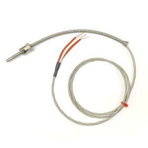 Adjustable Bayonet, Glassfibre Stainless Steel Overbraided Cable - Type PRT - 1M Length