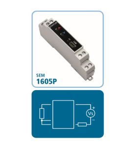 Status SEM1605/P - Pt100 Temperature Transmitter PC Programmable With Push Button Calibration