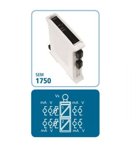 Status SEM1750 - Dual Channel Process Signal Isolator Convertor Splitter