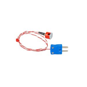JIS Type K 0.7kg Pull Button Magnet Thermocouple, PFA Insulated with Miniature Plug