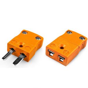 Miniature Thermocouple Connector Plug & Socket AM-N-M+F Type N ANSI