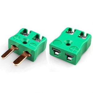 Miniature Quick Wire Thermocouple Connector Plug & Socket AM-R/S-MQ+FQ Type R/S ANSI