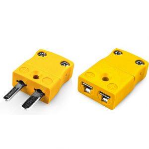 Miniature Thermocouple Connector Plug & Socket JM-J-M+F Type J JIS