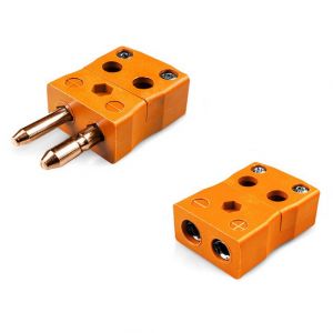 Standard Quick Wire Thermocouple Connector Plug & Socket IS-R/S-MQ+FQ Type R/S IEC