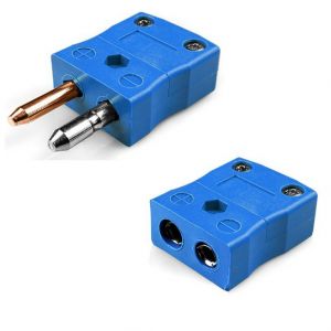Standard Thermocouple Connector Plug & Socket AS-T-M+F Type T ANSI