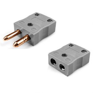 Standard Thermocouple Connector Plug & Socket AS-B-M+F Type B ANSI