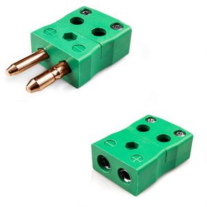 Standard Quick Wire Thermocouple Connector Plug & Socket AS-R/S-MQ+FQ Type R/S ANSI