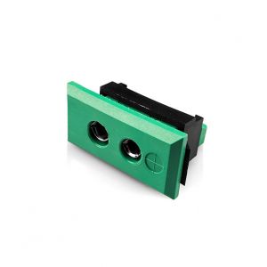 Standard Rectangular Thermocouple Connector Fascia Socket IS-K-FF Type K IEC