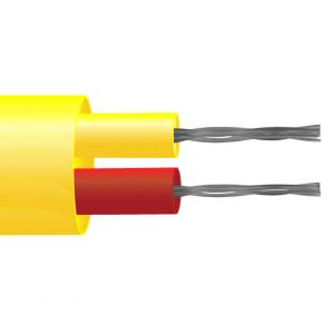 Type K PFA Insulated Flat Pair Thermocouple Cable / Wire (ANSI)