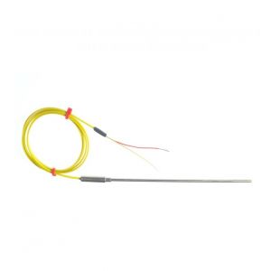 Mineral Insulated Thermocouple with Plain Pot Seal and PFA Insulated ANSI Lead - Types K