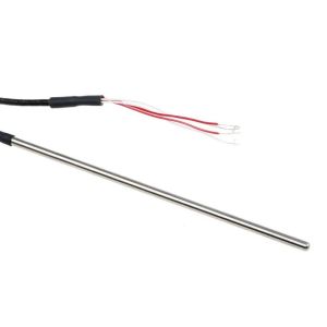 General Purpose Pt100 Probe with PFA lead - Type PRT - 4.0mm probe diameter - 200mm probe length - 2M cable length