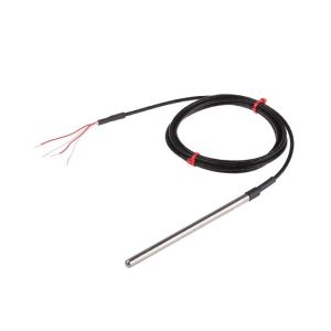 General Purpose Pt100 Probe with PFA lead - Type PRT - 6.0mm probe diameter - 125mm probe length - 2M cable length