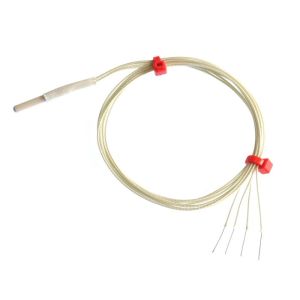 Platinum Resistance Detectors with extended leads, Wire-Wound Ceramic  - 2 Wire - 300mm Length