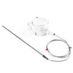 4-20mA remote wall mounted housing, Pt100 input with SSOB cable & PRT sensor - 2M cable length