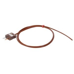 Hermetically Sealed Wire Thermocouple IEC Type T with Miniature Plug Termination - 2M