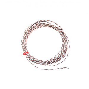 PTFE insulated Twin Twisted IEC Exposed Junction Thermocouple with Bare Tails - Type T - 3M Cable Length