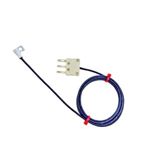 Surface Mount RTD Sensor with Miniature 3-PIN plug - 1M Length