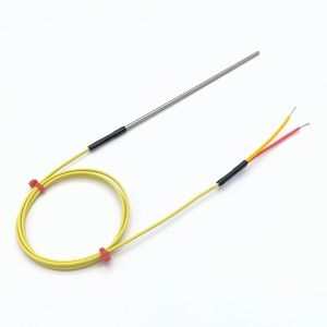 ANSI Fabricated Tube Thermocouples with Crimp Seal and Lead Wire Type K