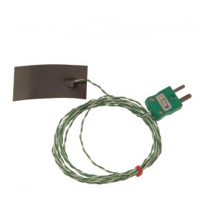 Magnetic Strip Thermocouple, PTFE Insulated with Miniature Plug - Type K