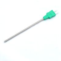 IEC Air Probe Style Thermocouple Probe with Moulded on Miniature Plug - Type K - 110mm