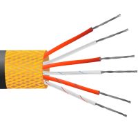 4 Core PVC Insulated, Tin Plated Copper Screen, PRT Sensor Cable / Wire