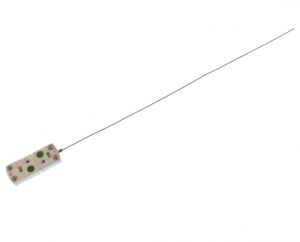 Thermocouple with miniature Ceramic Plug & Ceramic Socket (650°C) IEC, Type K - 1.5mm diameter, 150mm length